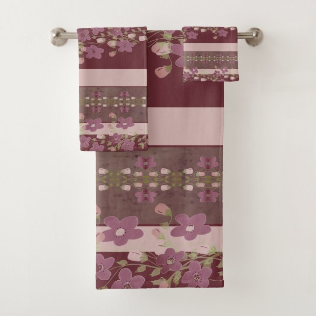Flor- und Strickhandtuch Badhandtuch Set (Insitu)