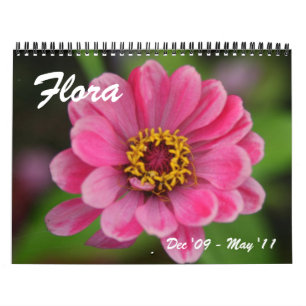 Flora 18 Monate Kalender
