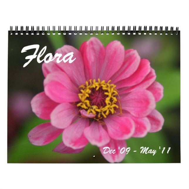 Flora 18-Monats-Kalender Kalender (Titelbild)