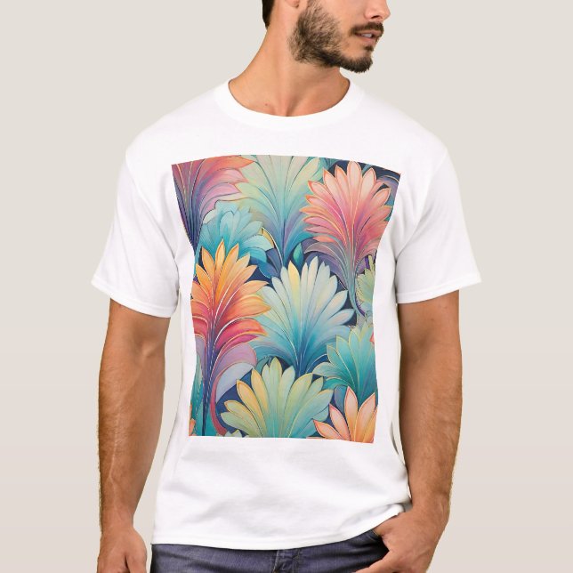 Flora 1 Blumenpastete T-Shirt (Vorderseite)