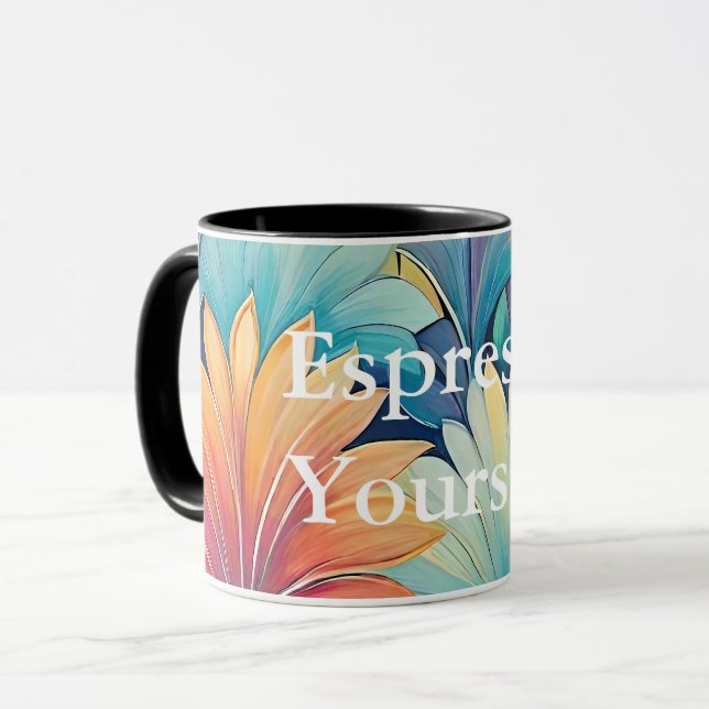Flora 1 Flora Pastell Combo Tasse (Vorderseite Links)