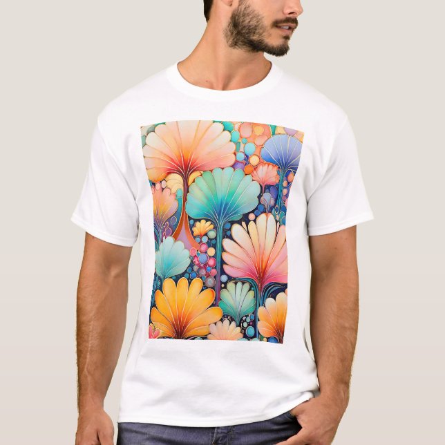 Flora 6 Pastagerichte T-Shirt (Vorderseite)
