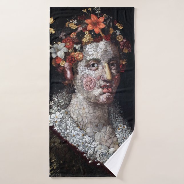 Flora, Arcimboldo Badehandtuch (Badehandtuch)