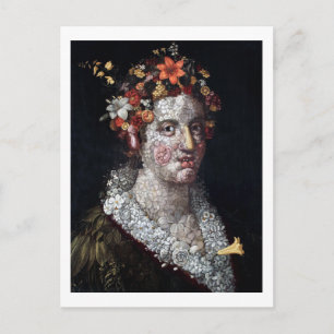 Flora, Arcimboldo Postkarte