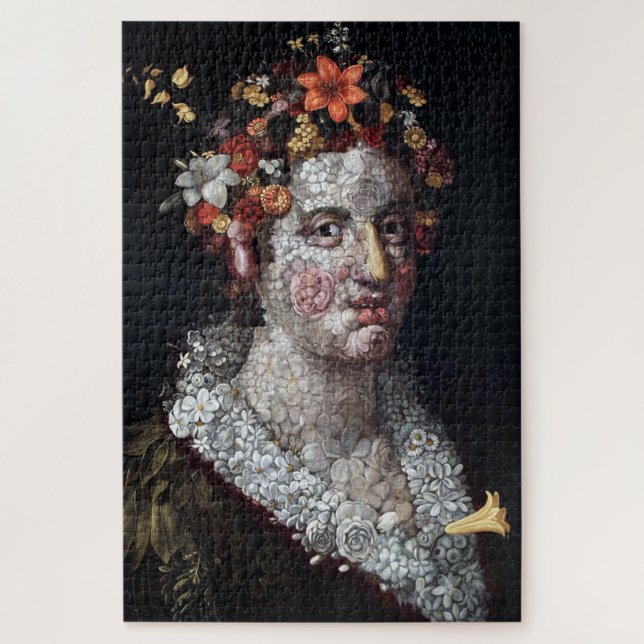 Flora, Arcimboldo Puzzle (Vertikal)