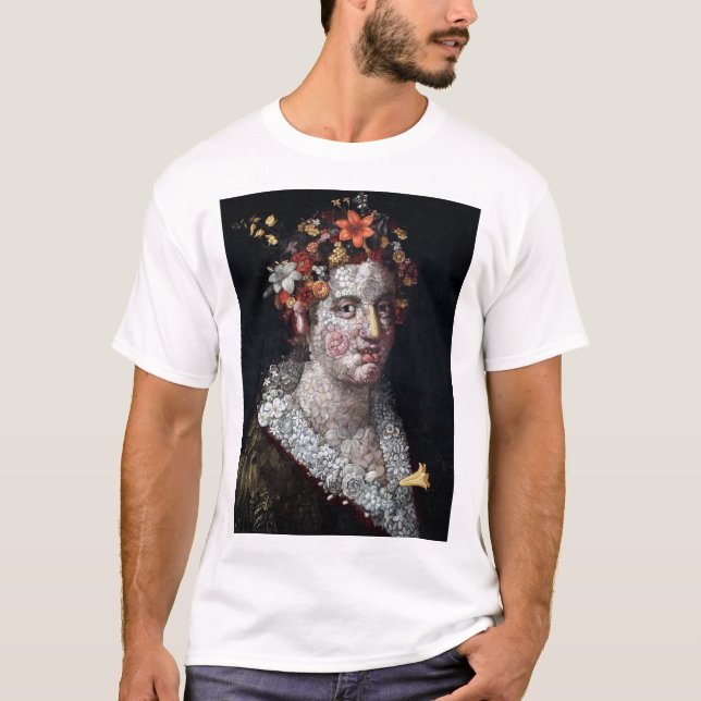 Flora, Arcimboldo T-Shirt (Vorderseite)