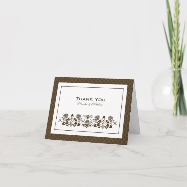 Flora Bee Vielen Dank, dass Sie eine Karte mit Nam (Vorderseite)