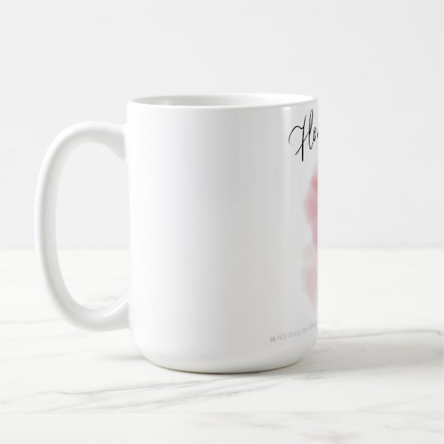 Flora Blume Tasse (Links)