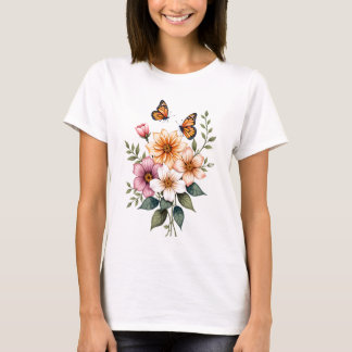 Flora-Butterfische T-Shirt