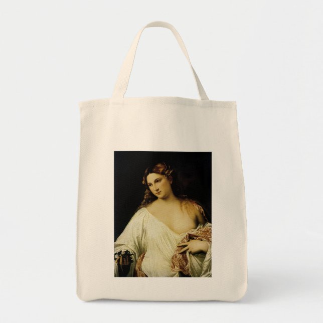 Flora, durch Titian Tragetasche (Vorne)