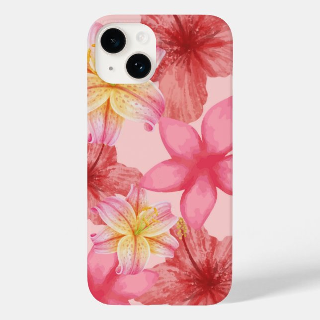 Flora-Etasche Case-Mate iPhone Hülle (Rückseite)