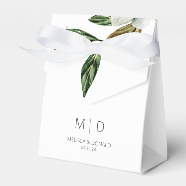 Flora-Gastgeschenk Hochzeit-Box Geschenkschachtel (Vorderseite)