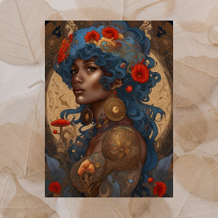 Flora Goddess, Postüberqueren Postkarte