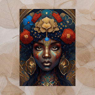 Flora Goddess, Postüberqueren Postkarte