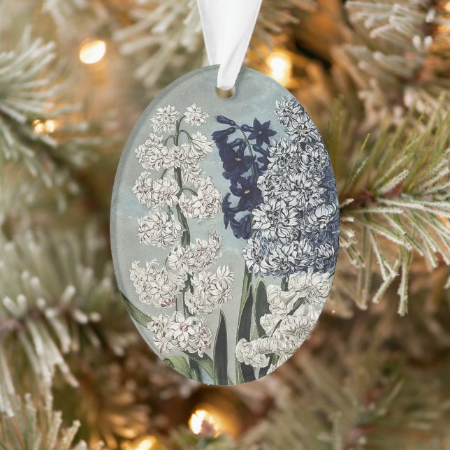 Flora Hyacinths Blume Keramik Ornament (Baum)