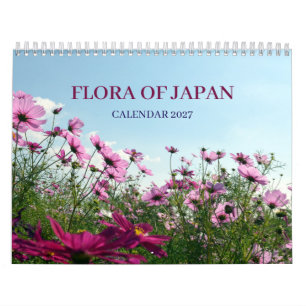 Flora Japans Farbfotografie 2027 Kalender