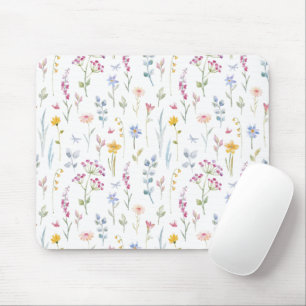 Flora-Muster des Wassers Mousepad