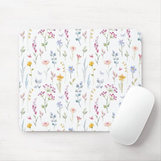 Flora-Muster des Wassers Mousepad (Mit Mouse)