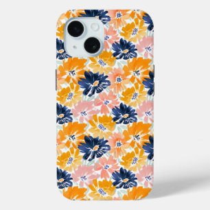 Flora-Muster für die hintere Farbe Case-Mate iPhone Hülle