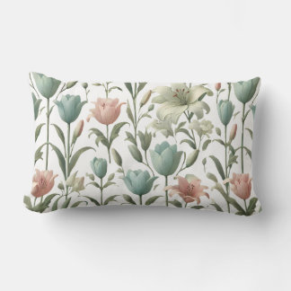 Flora-Muster für Tulip und Lily Soft Lendenkissen