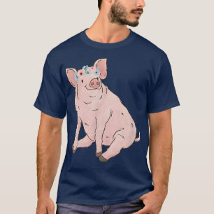 Flora Pig Mama Farm Tierliebhaber T-Shirt
