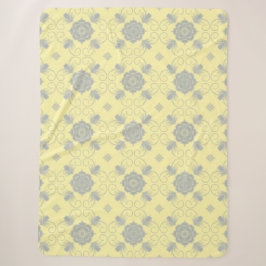 Flora Royale Blumen-Kunstdecke Sherpadecke