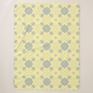 Flora Royale Blumen-Kunstdecke Sherpadecke