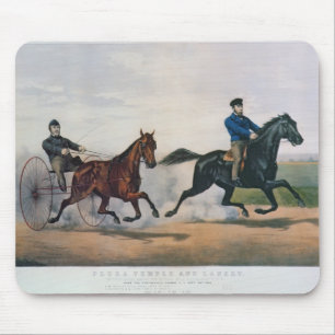 Flora Temple und "Lancet Mousepad