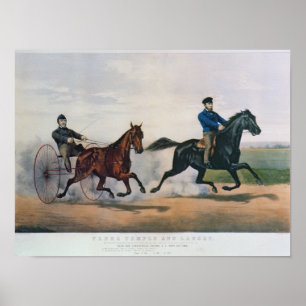 Flora Temple" und "Lancet" Poster