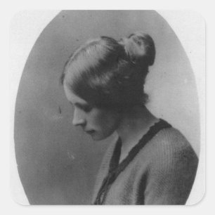 Flora Thompson Quadratischer Aufkleber