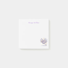 Flora-Umschlag für Wasserfarben - Niedlich Post-it Klebezettel