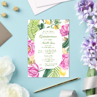 Flora und Fauna Acryleinladungen