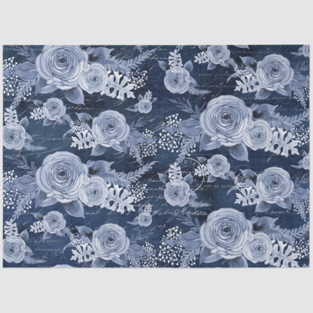 Flora und Fauna Delft Seidenpapier (Vorderseite)