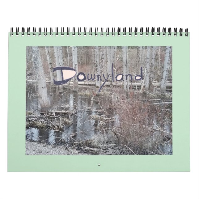 Flora und Fauna "Downyland" - Nachbarschaftskalend Kalender (Titelbild)