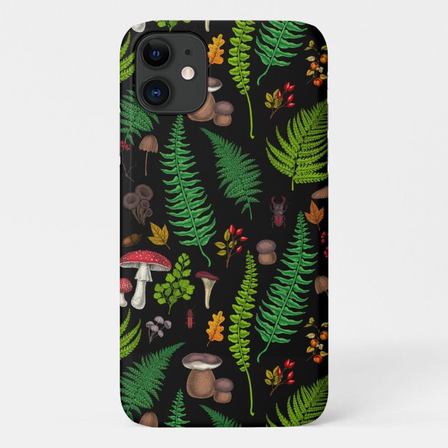 Flora und Fauna im Forstland Case-Mate iPhone Hülle (Rückseite)