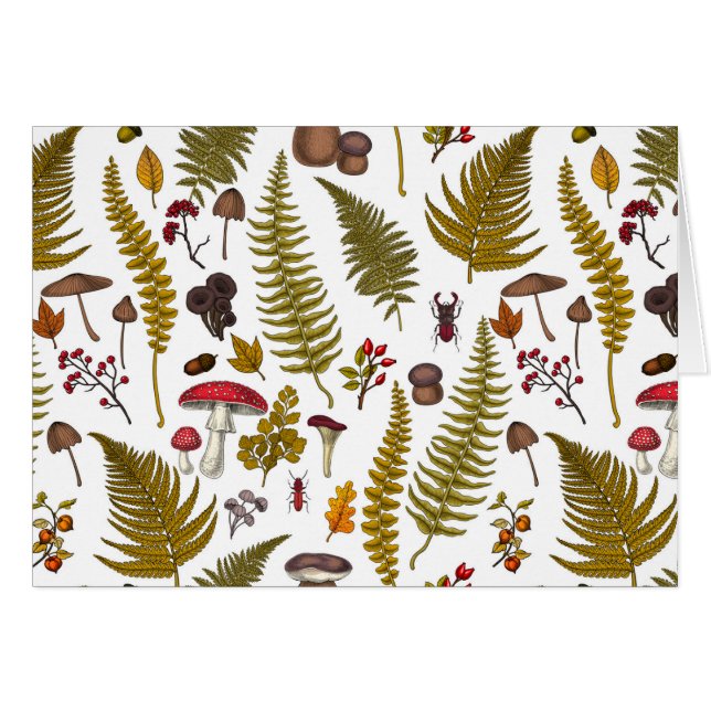 Flora und Fauna im Waldgebiet 2 (Vorderseite (Horizontal))