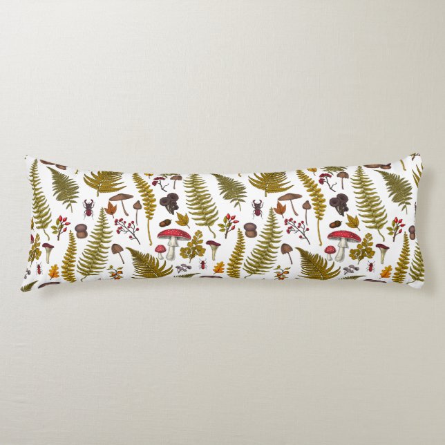 Flora und Fauna im Waldgebiet 2 Seitenschläferkissen (Vorderseite)