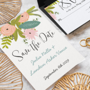 Flora und Fauna Save The Date