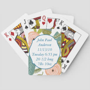 Flora und Fauna Spielkarten