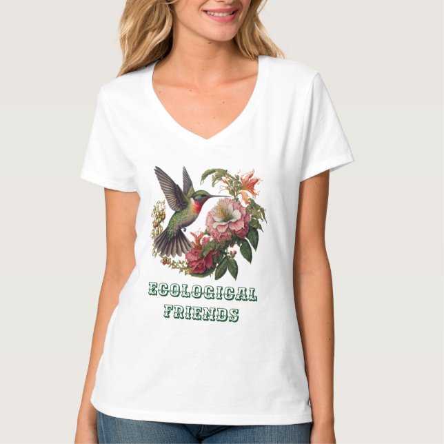 Flora und Fauna T-Shirt (Vorderseite)
