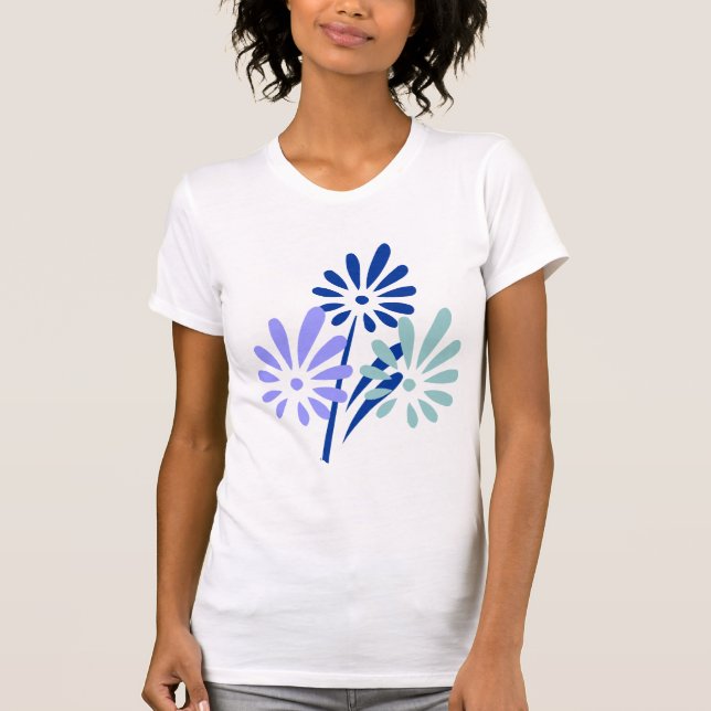 Flora und Fauna T-Shirt der Frauen (Vorderseite)