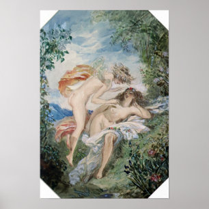 Flora und Zephyr Poster