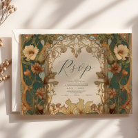 Flora Vintage Jugendstil-Hochzeit