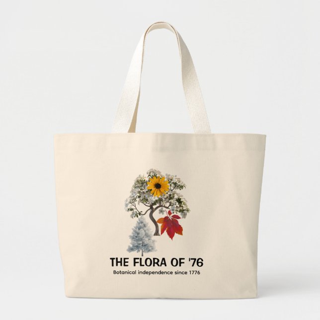 Flora von '76 Botanischer Tragetasche (Vorne)
