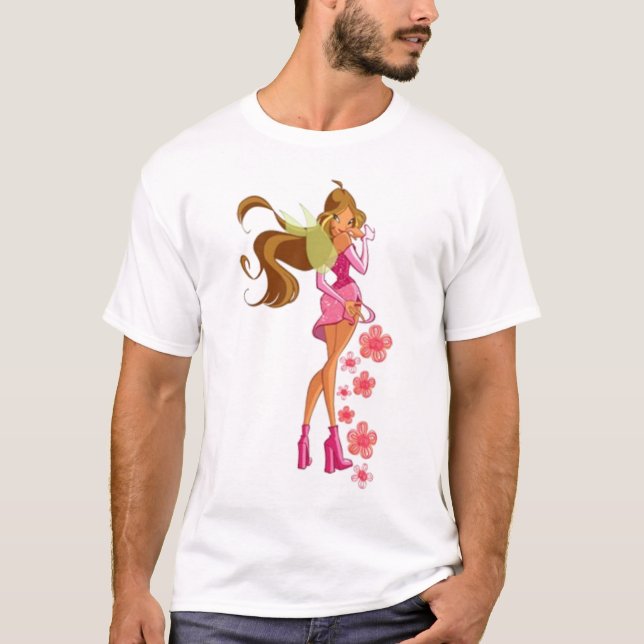 Flora Winx T-Shirt (Vorderseite)