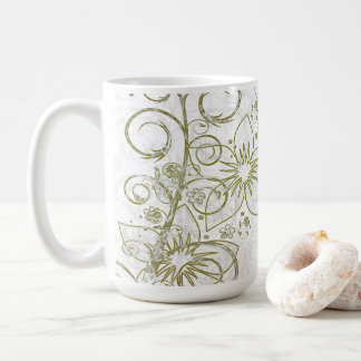 Floral, 15 oz kaffeetasse