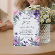 Floral 16 . Geburtstag Birthday Party