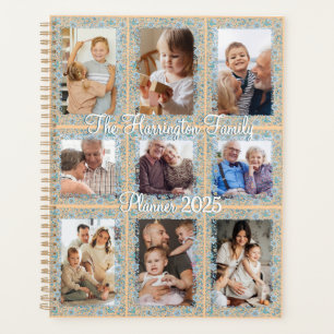 Floral 9 Foto Collage Planner Planer