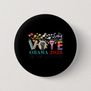 Floral Abstimmung Obama 2028 Lasse Korrektur Diese Button