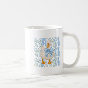 Floral Albern Gänse Boho Mama Mama Farm Enten Tier Kaffeetasse